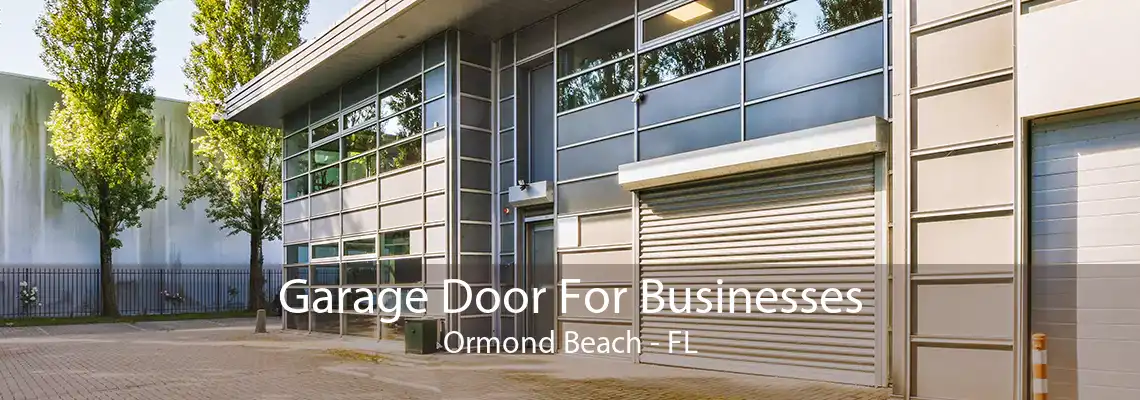 Garage Door For Businesses Ormond Beach - FL