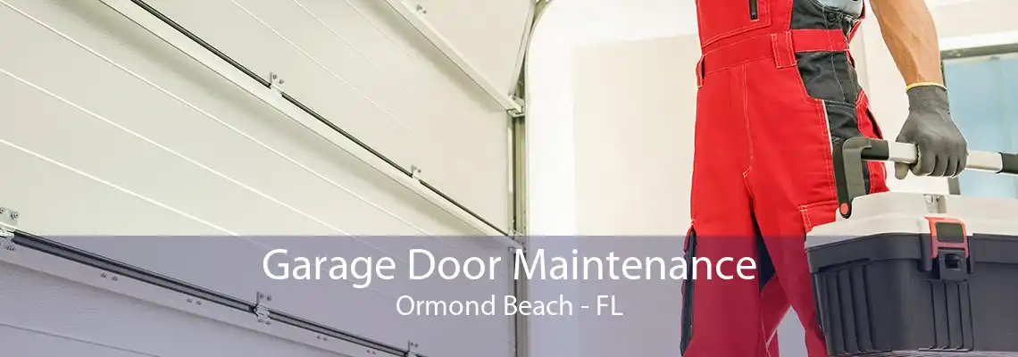 Garage Door Maintenance Ormond Beach - FL