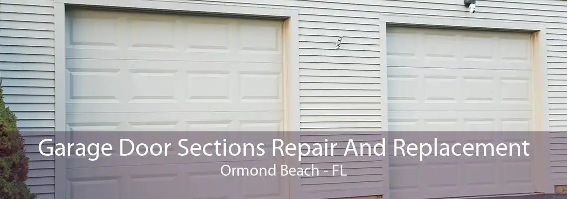 Garage Door Sections Repair And Replacement Ormond Beach - FL