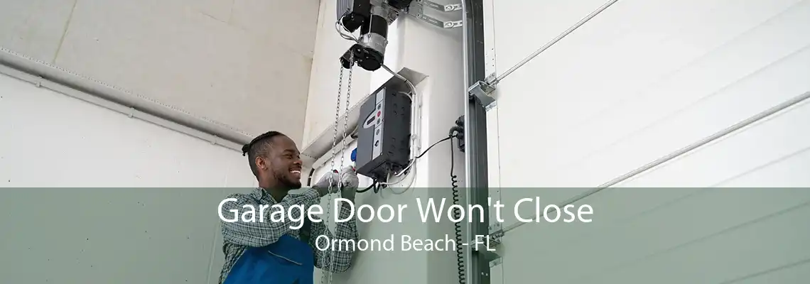 Garage Door Won't Close Ormond Beach - FL